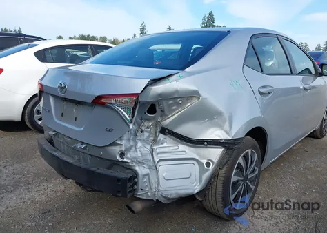 2017 Toyota Corolla Le из США, поврежденный, VIN 2T1BURHE4HC832038